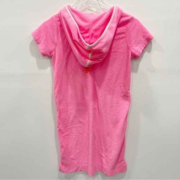 J. Crew Crewcuts Girls’ Terry Hoodie Dress UPF 50 Size 12 - Picture 2 of 10